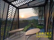 铝艺景观廊架10