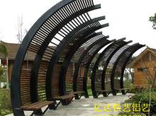 铝艺景观廊架11