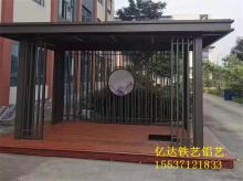 铝艺景观廊架12
