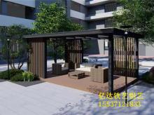 铝艺景观廊架16